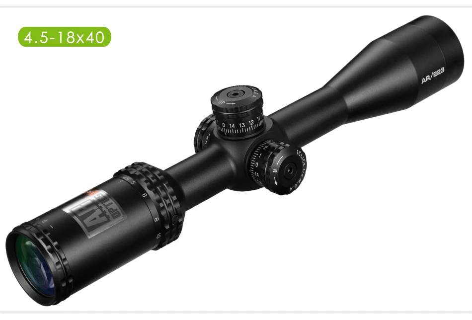 1-4x24 AR оптика Drop Zone-223 сетка 4,5-18x40 тактический прицел с целевыми башенками охотничьи прицелы для снайперской винтовки