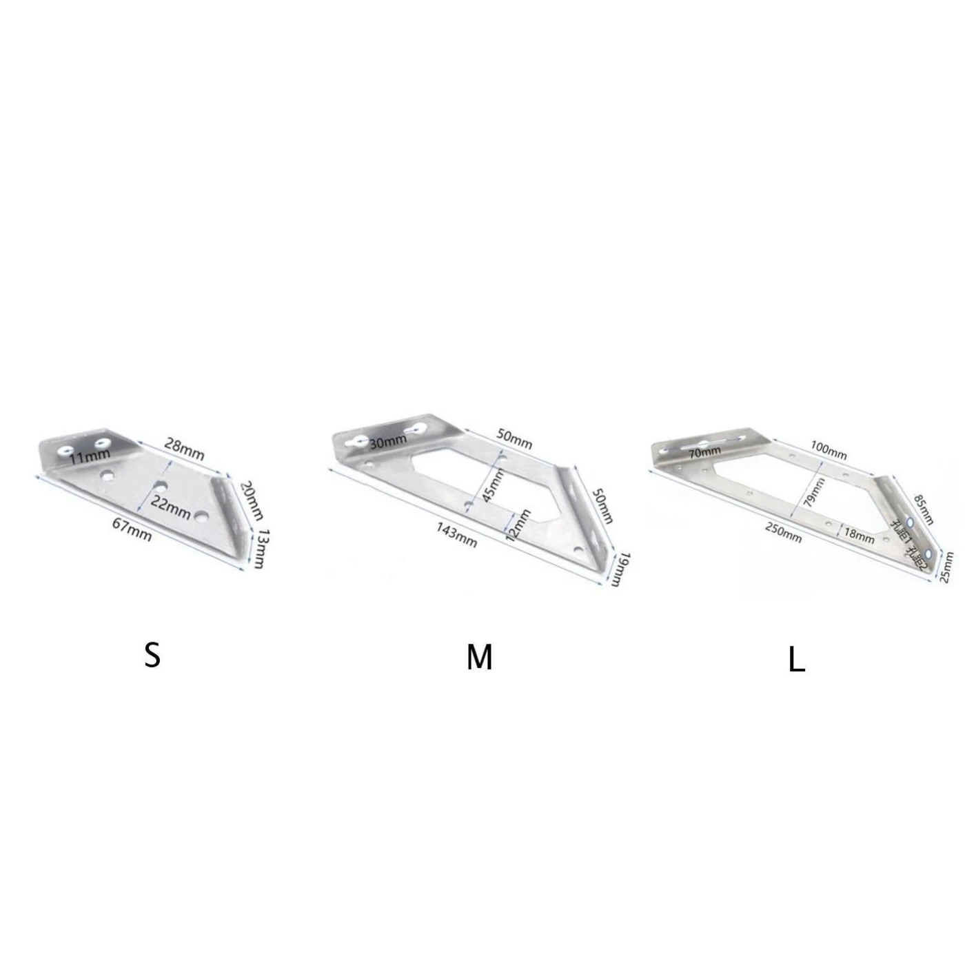 Angle Code Right Fixed Bracket Furniture Woods Board Hardware Accs | Строительство и ремонт