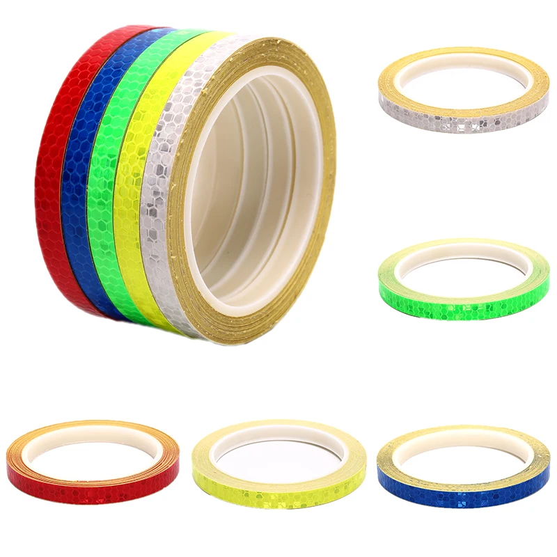 1 шт. синяя/красная/желтая лента для мотоцикла велосипеда обода колеса полоса