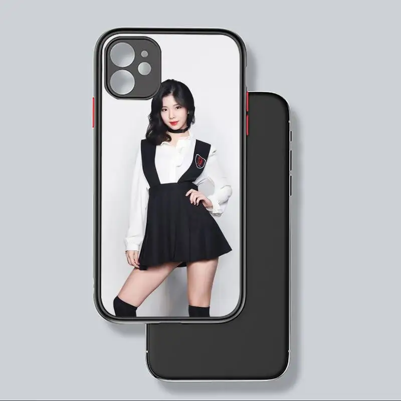 

Carcass Best Loona Hyunjin YVES Phone Case For iphone 12 11 8 7 plus mini x xs xr pro max matte transparent cover