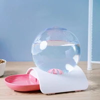 cat dog pet large drinking bowl automatic feeder fountain bubble non slip water dispenser no electricity accessories supplies