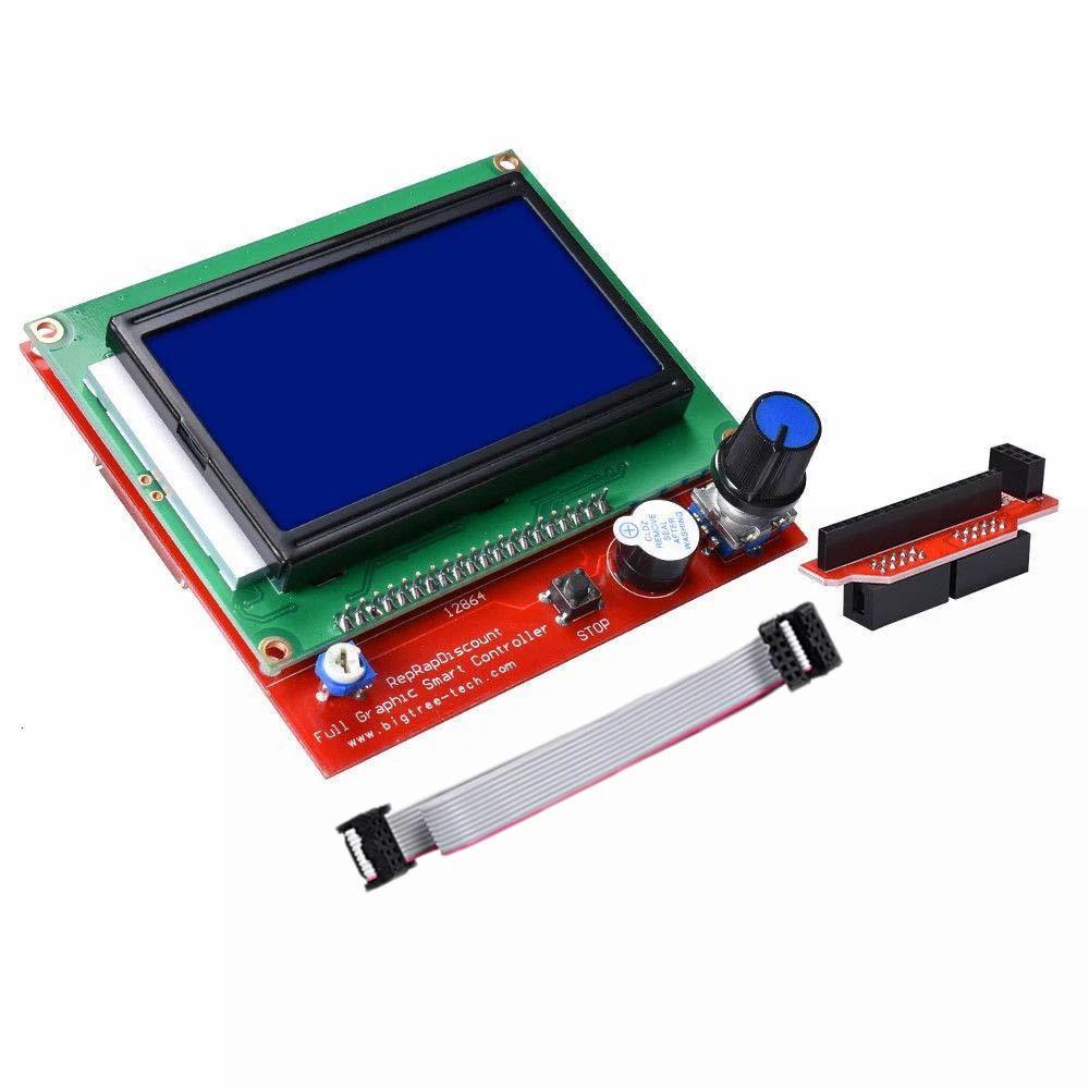 Комплект для 3D-принтера Arduino Mega 2560 R3 + контроллер Ramps 1 4 ЖК 12864 6 ограничителей хода 5