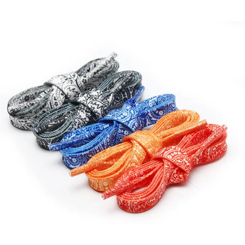 Шнурки с цветами кешью для мужчин и женщин повседневные спортивные ботинки