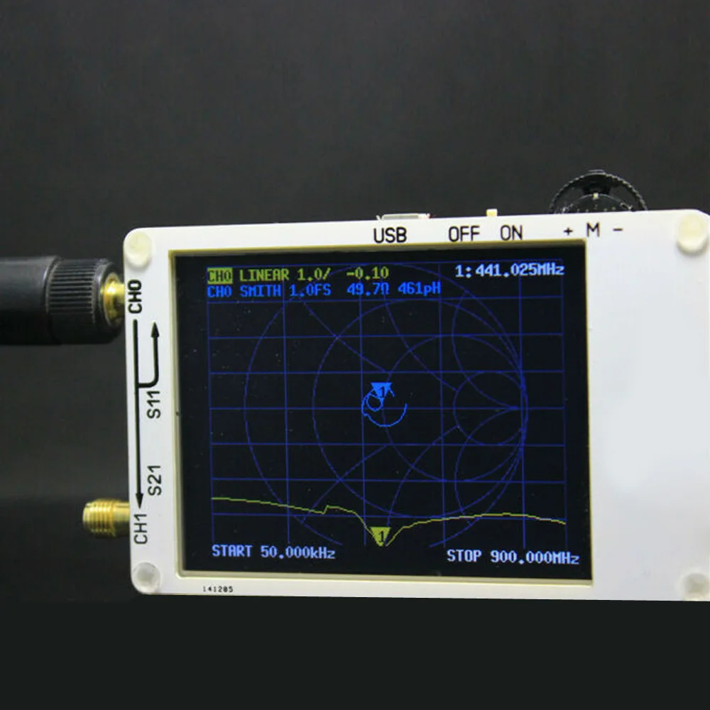 2019 новый высококачественный ВЧ ОВЧ UHF UV Векторный анализатор цепей антенна + PC