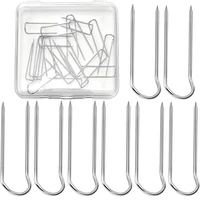 50pcs fork pins quilting metal u pins craft straight quilting needle for sewing fabric craft jewelry making sewing pins