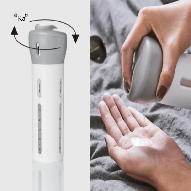 4 в 1 дорожная эмульсионная бутылка набор образцов для мытья и ухода портативный