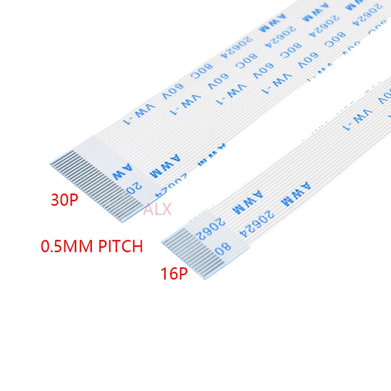 10 шт. гибкий плоский кабель 0 5 мм 100 A Тип 4P 6P 8P 10P 12P 16P 20P 30P 40 P FFC провод 6/10/12/16/20/30/40