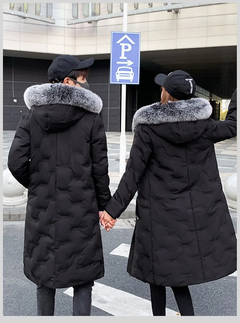 Cotton padded men's winter new Korean down cotton padded jacket couple fashion men's coat men clothes