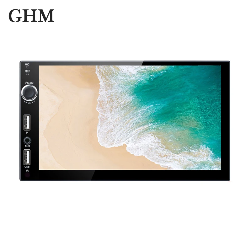 2 Din Android Car Radio Multimedia 7&quot Universal Hd Player Touch Screen Stereo Mp5 Bluetooth Gps Navigation 16G | Автомобили и