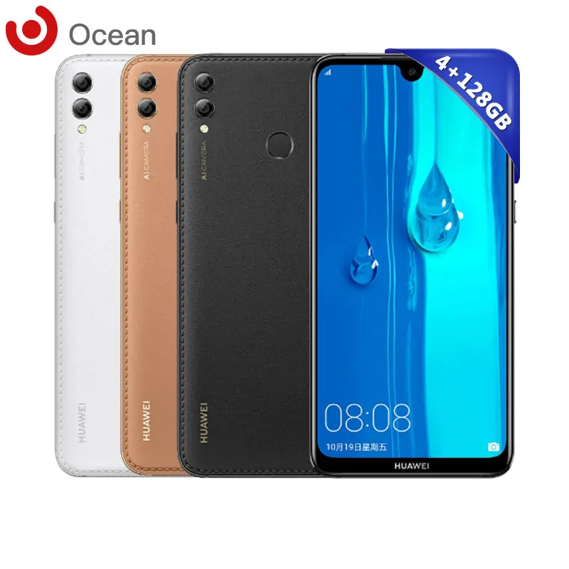 Оригинальный huawei Enjoy Max с глобальной ПЗУ 4 Гб ОЗУ 128 четыре ядра Snapdragon 660 двойная