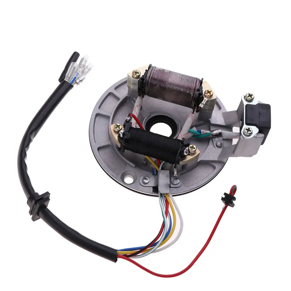 

2 Coils Ignition Stator Magneto Plate for 110cc ATV Quad Dirt Bike