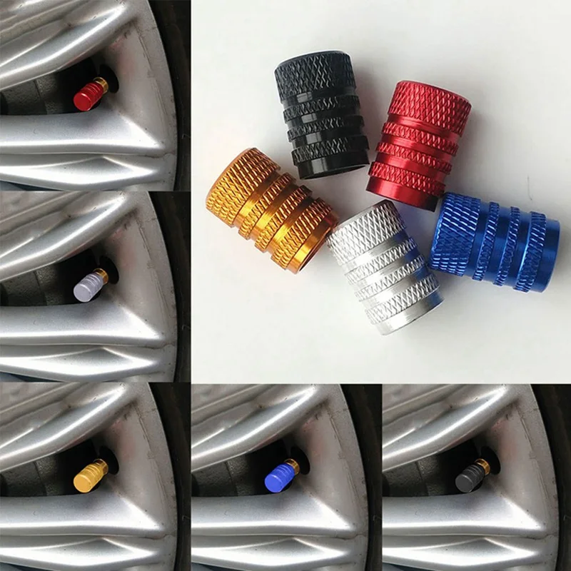 

4Pcs Bike Wheel Tire Covered Car Motorcycle Truck universal Tube Tyre Bicycle American AIR Valve Cap Dustproof