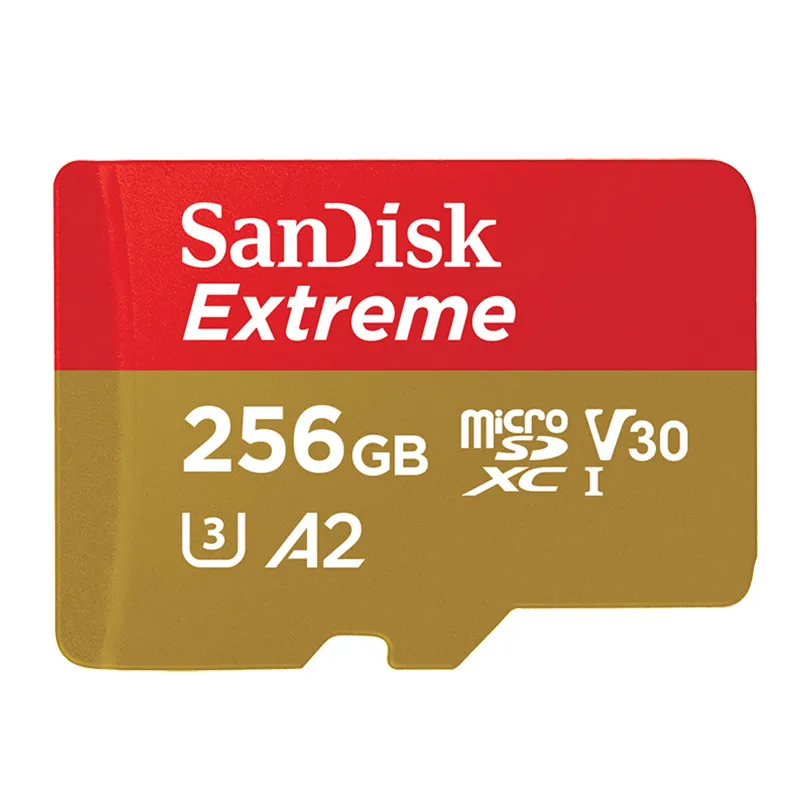 SanDisk Original Extreme Ultra Micro SD карта 256 ГБ 128 A2 V30 U3 флэш Microsd SDHC SDXC 160 м/с для камеры