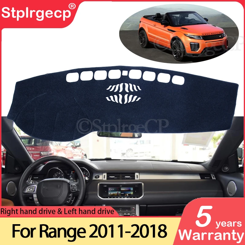 

Противоскользящий коврик для Land Rover Range Rover 2013 2014 2015 2016 2017 2018 2019, коврик для приборной панели, Солнцезащитный коврик, автомобильные аксессуары...
