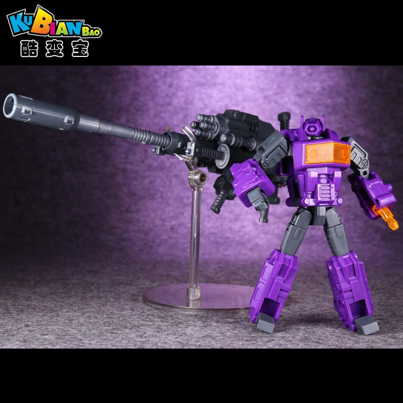 

12Cm Transformation Robot Shockwave Action Figure Toy Autobot Deformed Assembly Robot Model Toy Collectibles Fans Gift