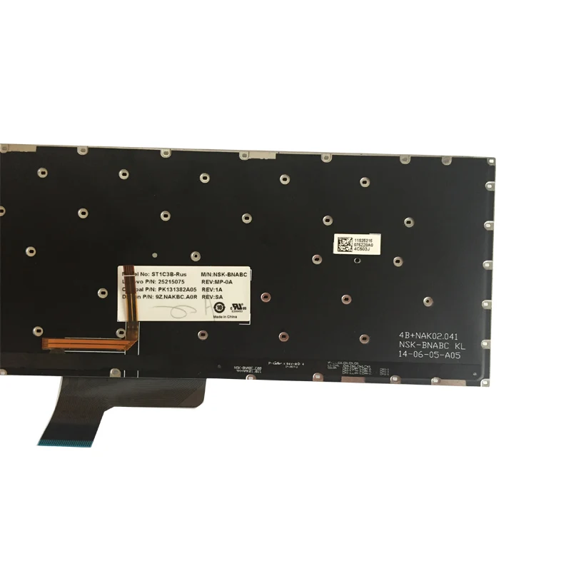 RU клавиатура для Lenovo Ideapad yoga 2 13 14 Yoga2 U31 Русская ноутбука с подсветкой (не подходит