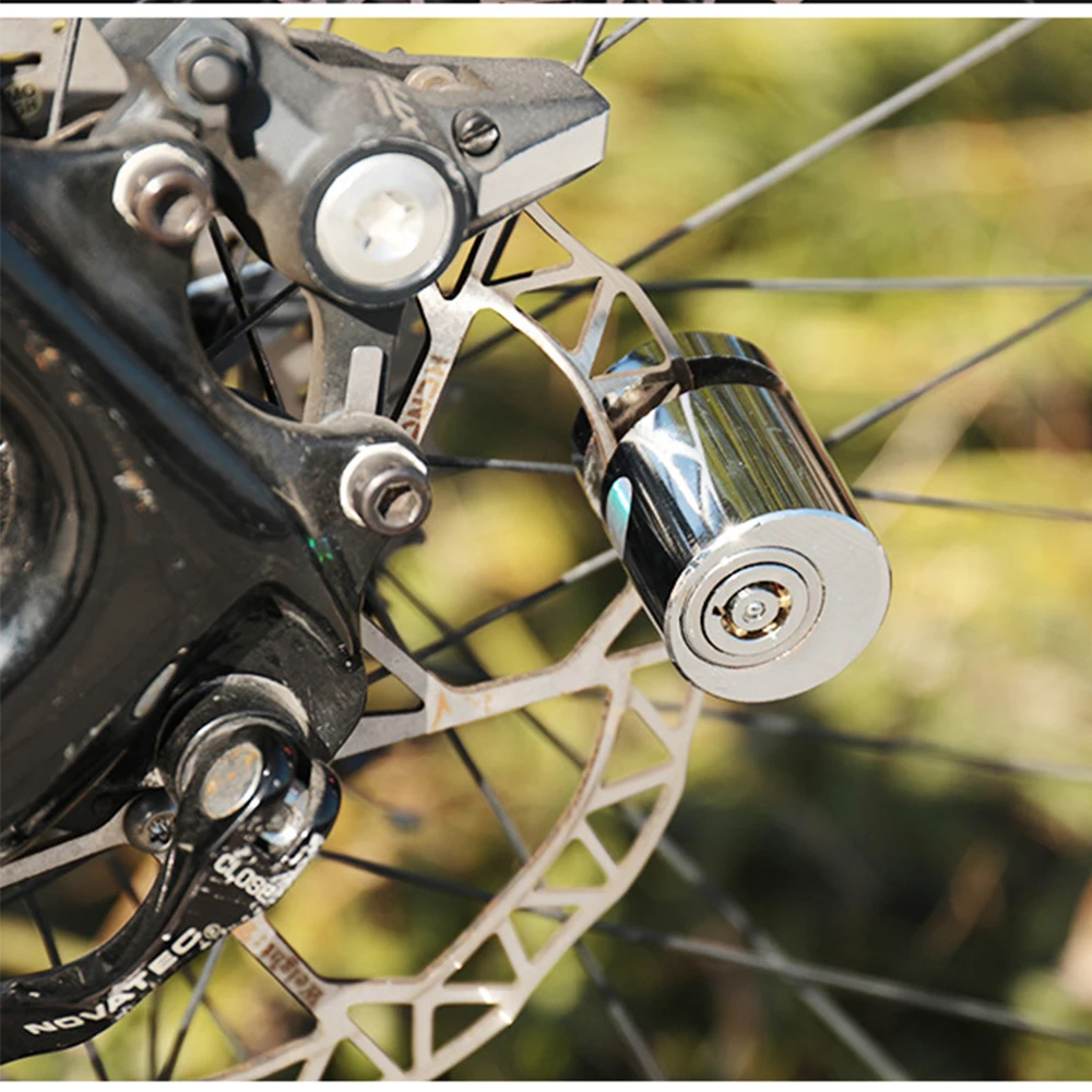 

WHeel UP anti-theft disc brake rotor lock electric car anti-theft lock safety lock outdoor riding motorcycle bicycle lock
