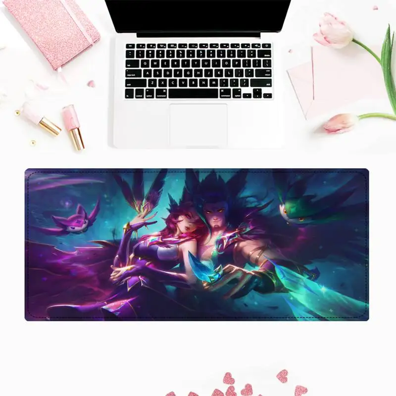 

Top Quality League Of Legends Rakan Durable Rubber Mouse Mat Pad Free Shipping Large Mouse Pad Keyboards Mat