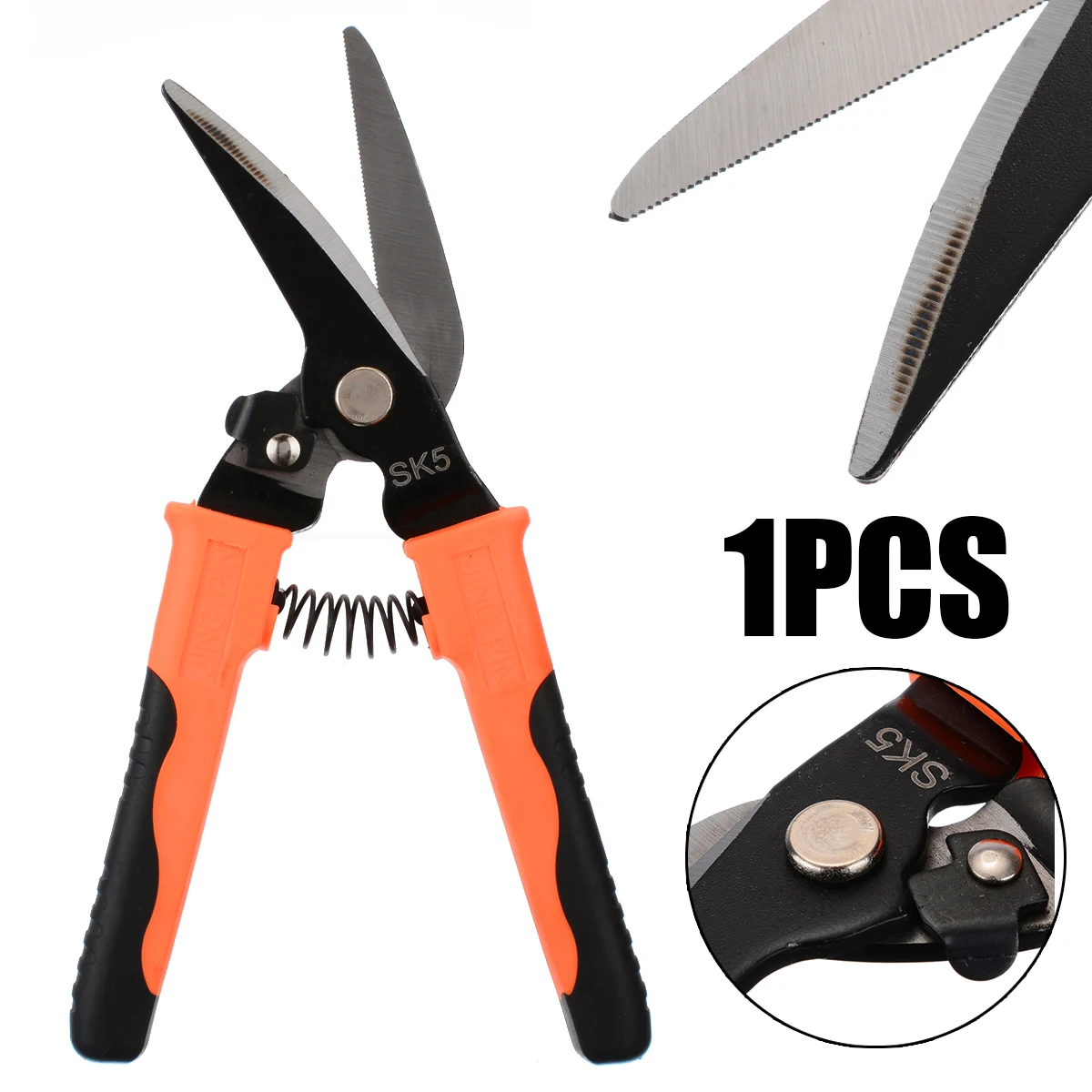 Multifunctional Iron Shears Aviation Tin Snip Sheet Shear Scissors Tool Bend / Straight Head For Cutting Aluminum Cardboard