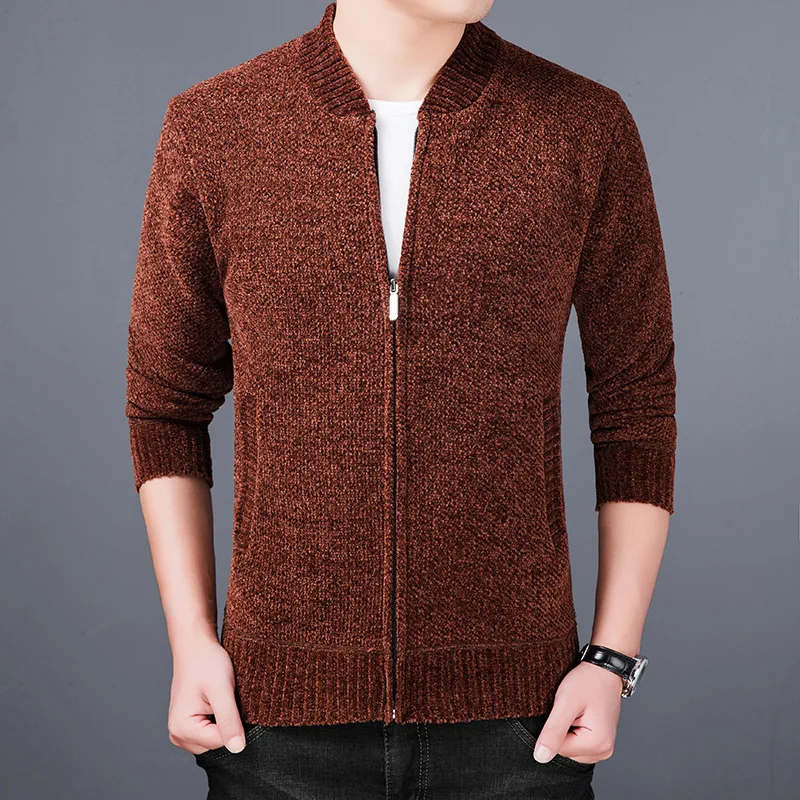 Мужские свитера с длинным рукавом кардиган зимняя одежда 2020 вязаный корейский