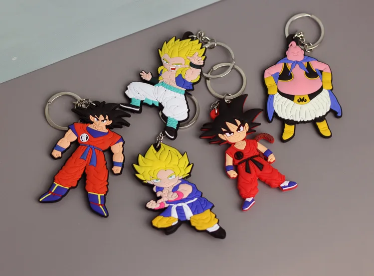 Силиконовый брелок для ключей с аниме Драконий жемчуг | Украшения и аксессуары