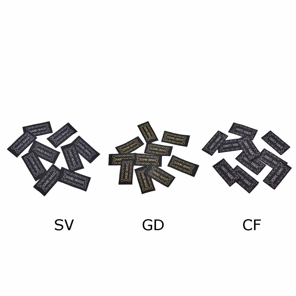 20 шт. новинка ручная работа этикетки из ткани с буквами хлопковые основные для