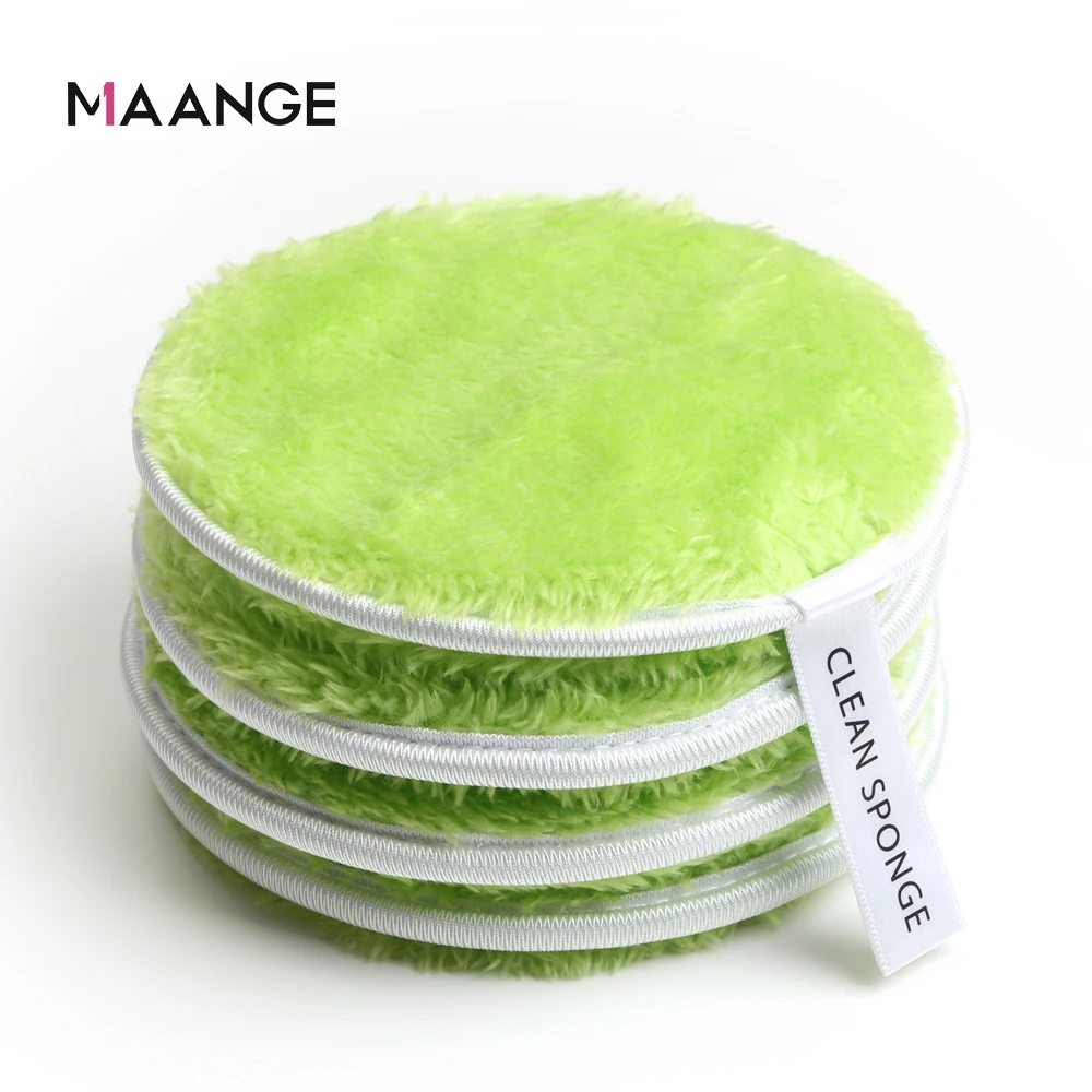 2/4PCS Make up remover healthy skin Microfiber Cloth Pads Remover Towel Face Cleansing Makeup Lazy powder puff Skin Care Tools |