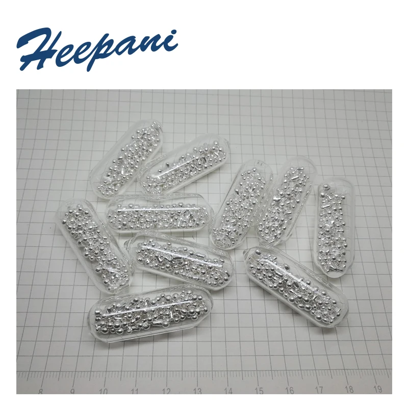 Бесплатная доставка 10 мм/15 мм 4N серебро Драгоценные металлические гранулы с 99.99%