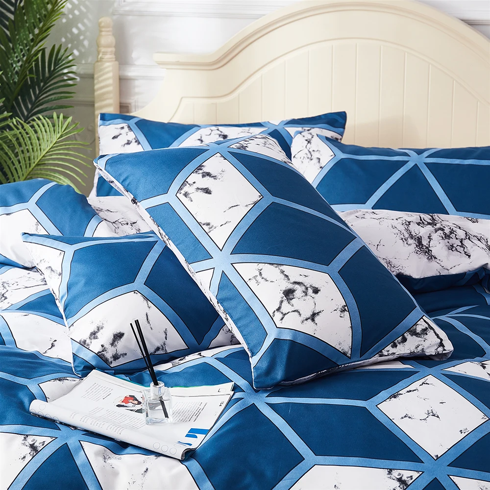 Роскошный комплект постельного белья большого размера Классический Благородный