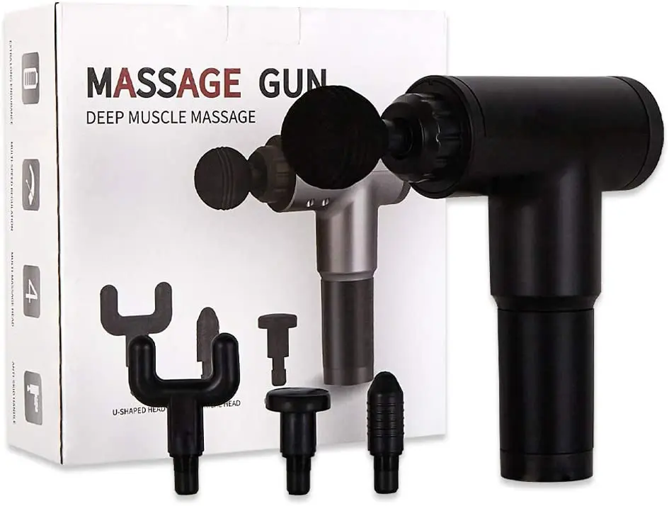 Профессиональный тихий ручной массажер для мышц с глубокой тканью спортивный