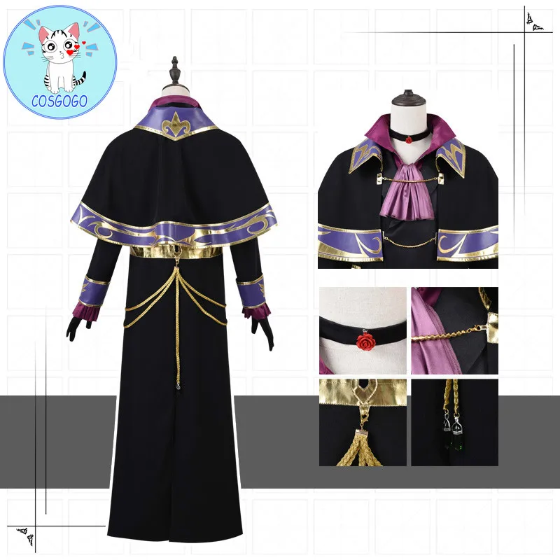 Code Geass Lelouch Lamperouge Косплэй костюм на Хэллоуин Рождество vi Британия для мужчин и