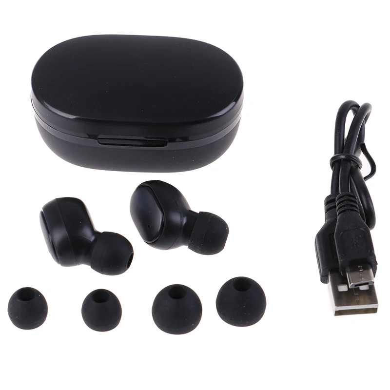 5.0 A6S TWS Wireless Earphones Bluetooth Headset Stereo Earbuds with charge box For xiaomi samsung | Электроника