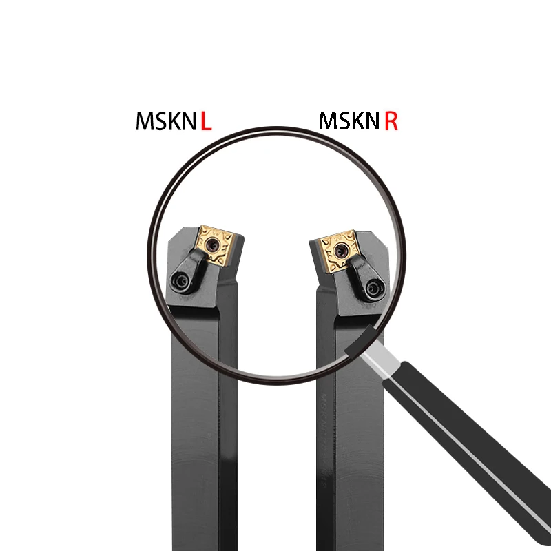 Токарный держатель Q.Grt MSKNL2020K12 MSKNR2020K12 MSKNR2525M12 с карбидными вставками SNMG для наружной обработки на станках с ЧПУ MSKNR/L.