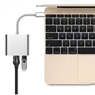 Кабель-преобразователь 3-в-1 USB 3.1 Type C в HDMI-совместимый адаптер Type-C Компьютерные аксессуары для ноутбука