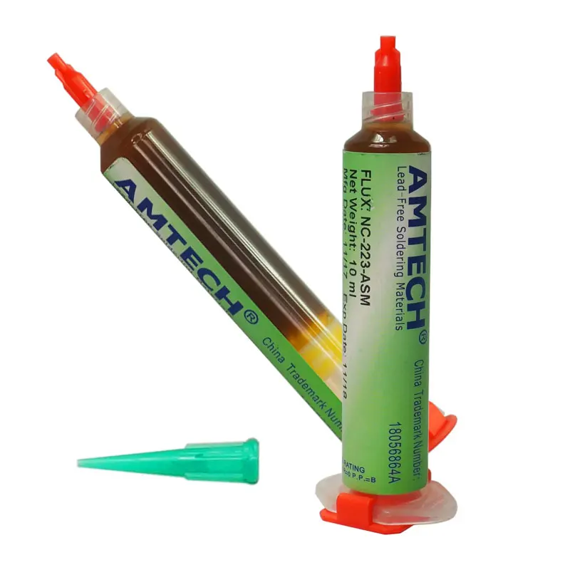 Паяльная паста AMTECH 100% оригинальная пайка SMT / SMD BGA с Флюсом для переделки печатных
