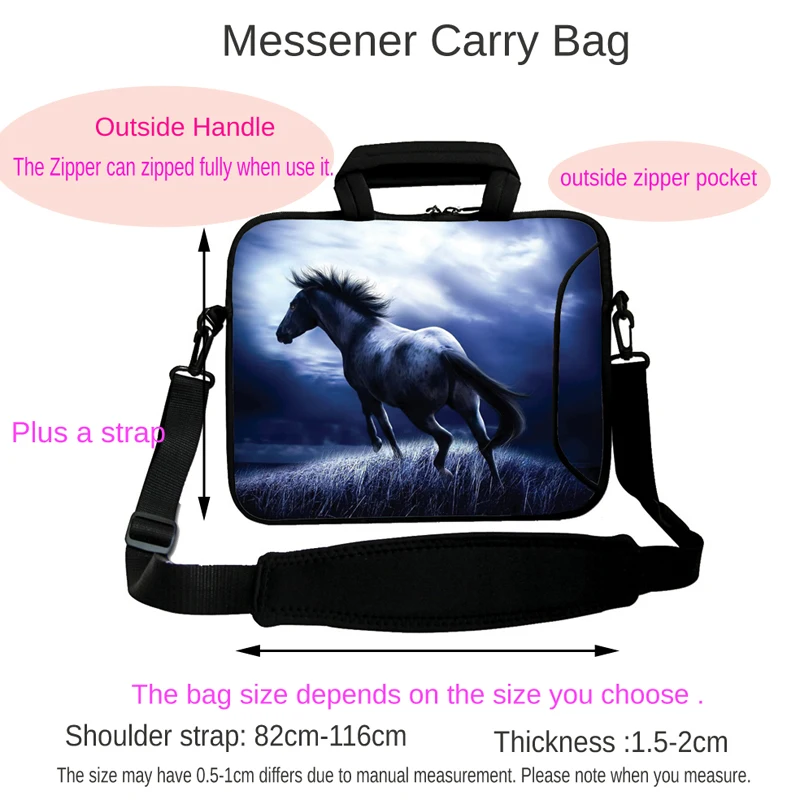 soft duo zipper laptop messenger briefcase hot 10 12 13 14 15 17 inch notebook chromebook handbag carry case for lenovo thinkpad free global shipping
