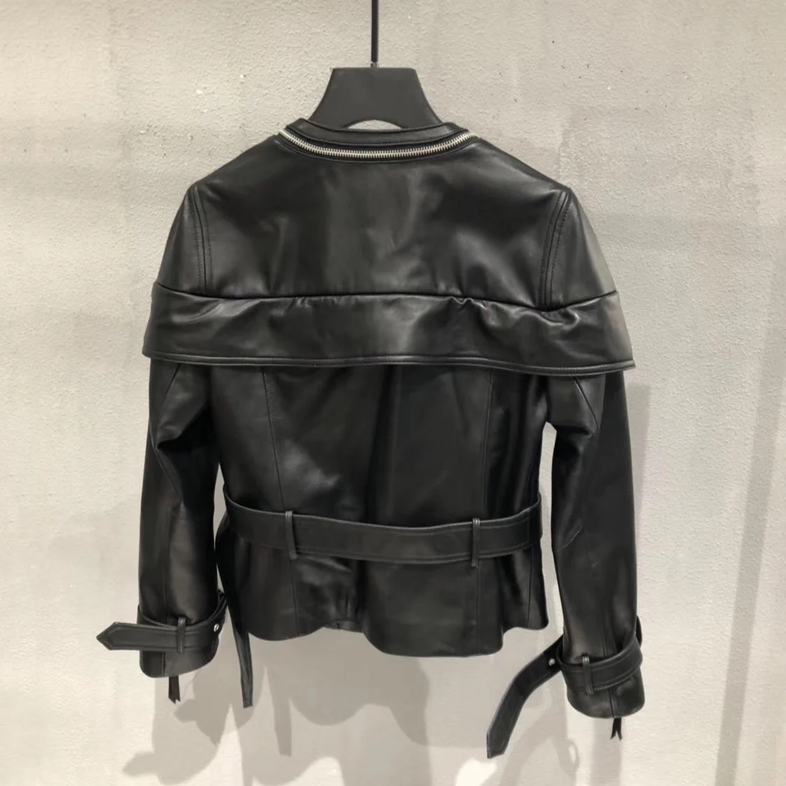 

Genuine Leather Jacket Women Clothes 2020 Women's Leather Coat Vintage Spring Autumn Sheepskin Coat