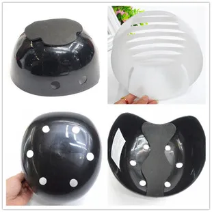 

Breathable Helmet Shell Plastic ABS Outdoor Sports Anti-collision Black White 58 cm Strong Anti-high Pressure Safety Protection