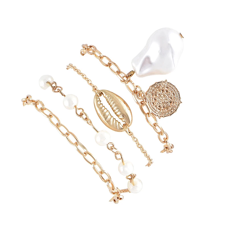 9 стилей женские браслеты модный браслет из бисера луна звезда кристалл лист