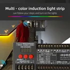 Светодиодный движения Сенсор Смарт лестницы Светильник Управление Системы 36 Канал затемнения светильник Беспроводной Крытый датчик движения для включения ночного освещения для шаг лампы 12V