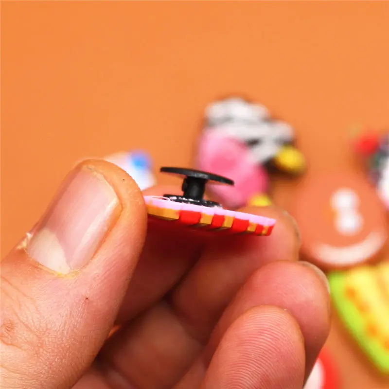 Single Sale 1pc Birthday Cake Shoe Charms Novel Ice Cream Shoe Accessories Biscuit Garden Shoe Decoration for croc jibz Kids U48