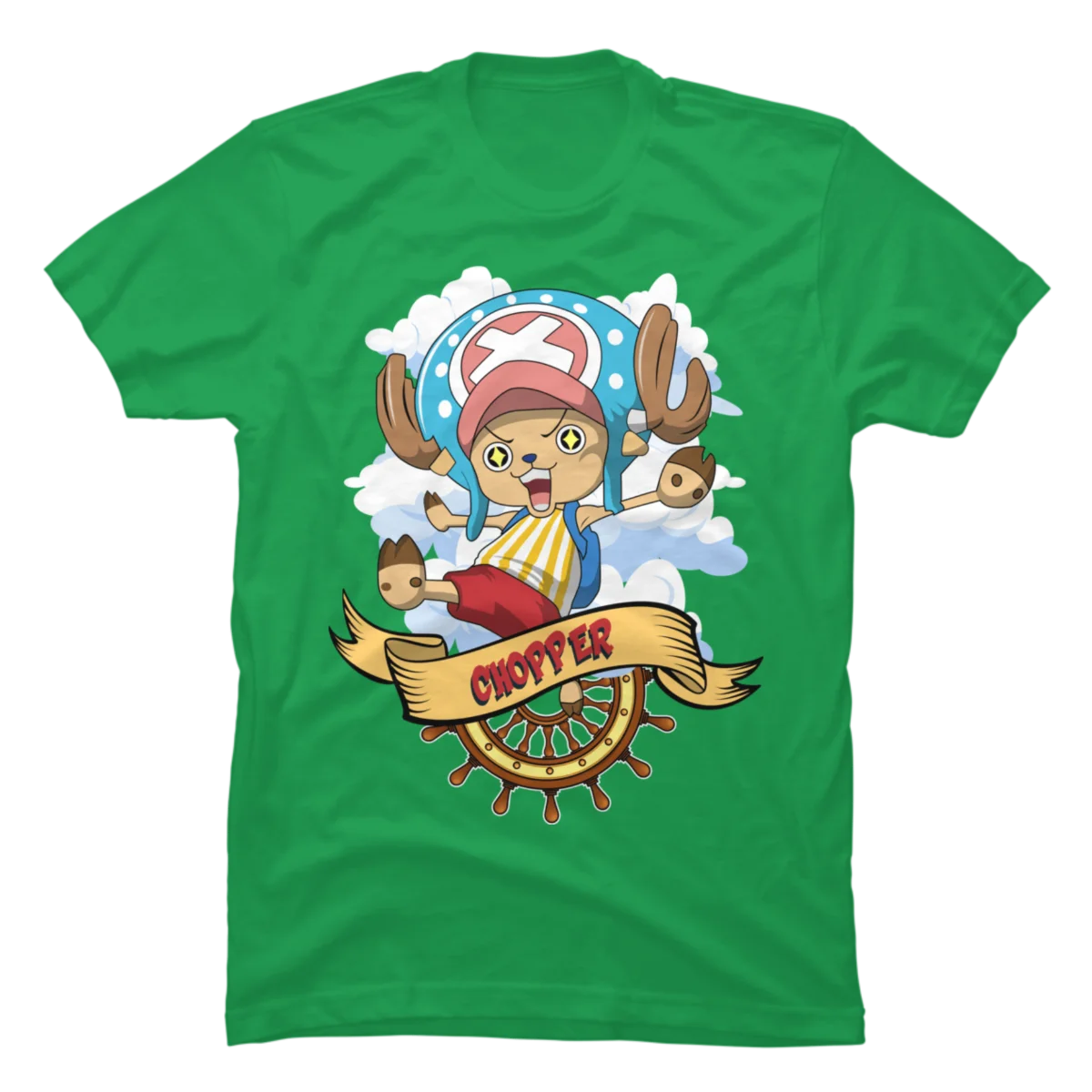 

Chopper Japanese Anime Print Grunge Cute Japanese Korean Party Tumblr Trend Fashion T Shirt Graphic Tees Women Streetwear Top