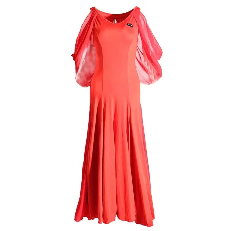 Платья для бальных танцев платья вальса женщин одежда Foxtrot Flamenco современные