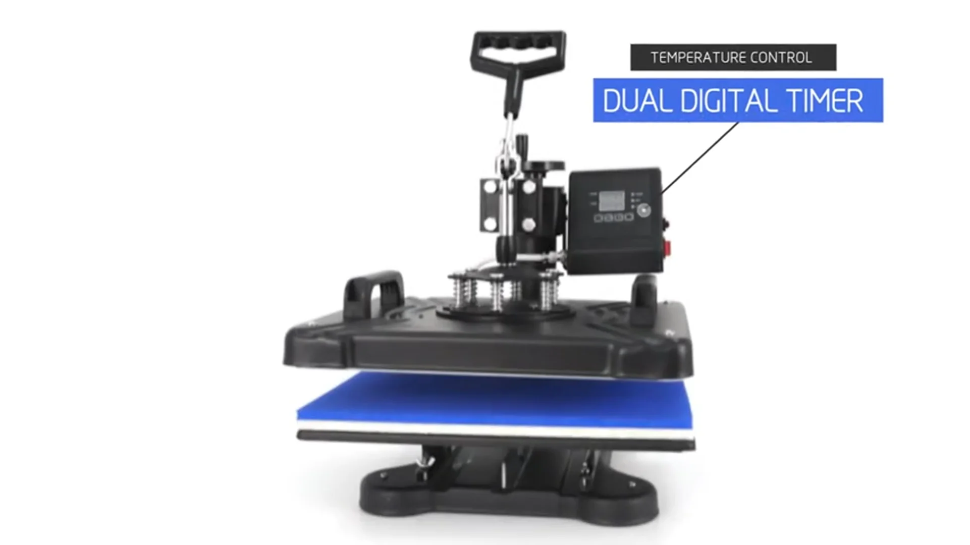 

5 IN 1 Combo Heat Transfer Press Machine with 375mm Vinyl Cutter Plotter