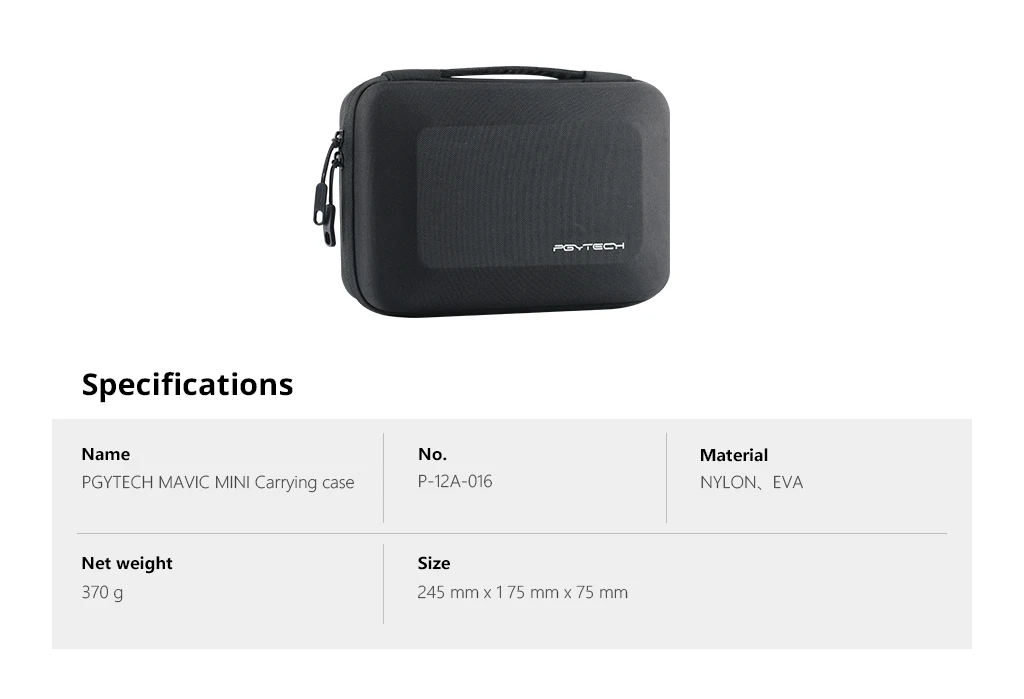 DJI Mavic мини сумка для хранения дорожный Чехол для переноски противоударный наплечный мешок для DJI MAVIC Mini Drone MT1SS5 Fly больше комбо