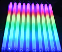 50pcslotled neon bar 0 5m ac220v led digital tubeled tube rgb color waterproof outside colorful tubes building decoration