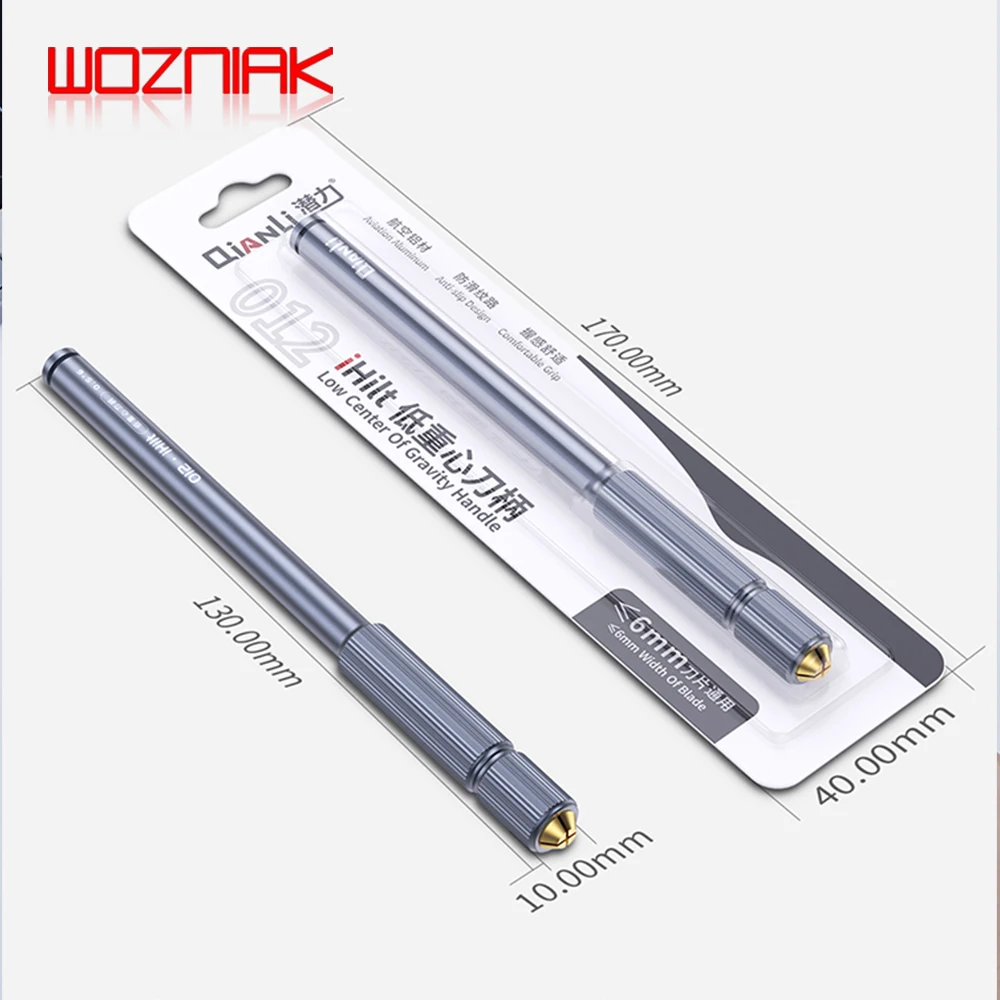 Рукоятка для ножа QIANLI iHilt 012 с низким центром тяжести из алюминиевого сплава