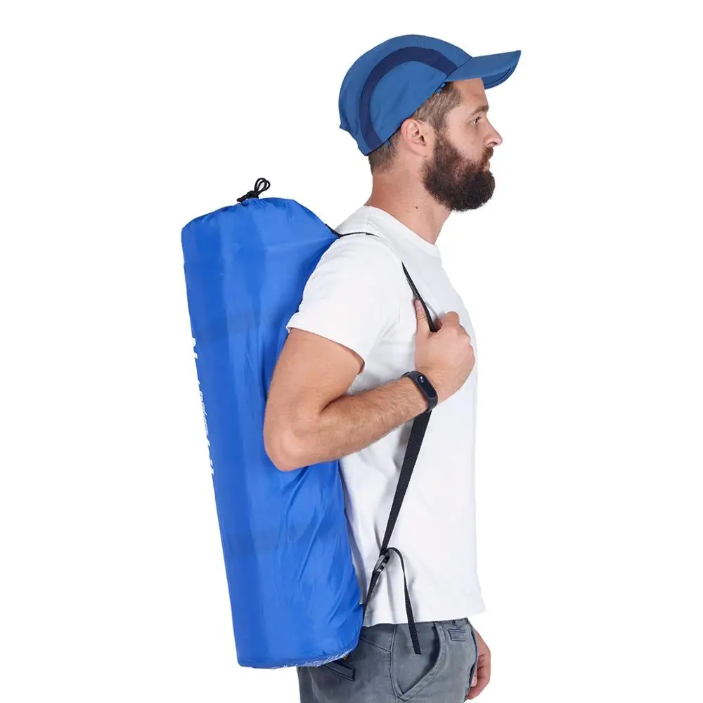 Naturehike 2 Люди PU Губка Влажность Pad Кемпинг Надувные Матрасы Автоматический