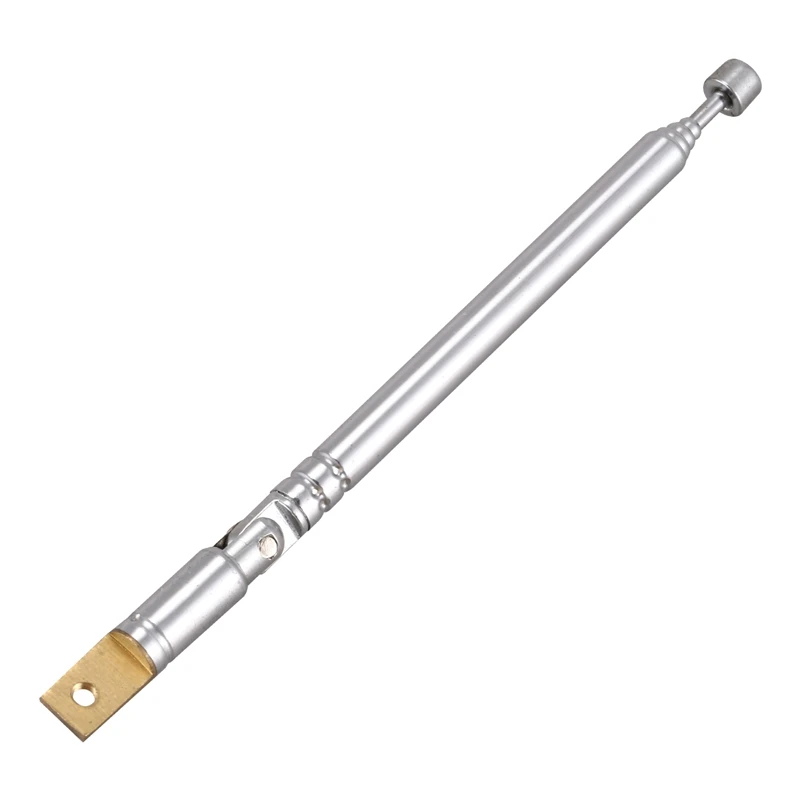 

Replacement 25.4cm 10" 5 Sections Telescopic Antenna Aerial for Radio TV