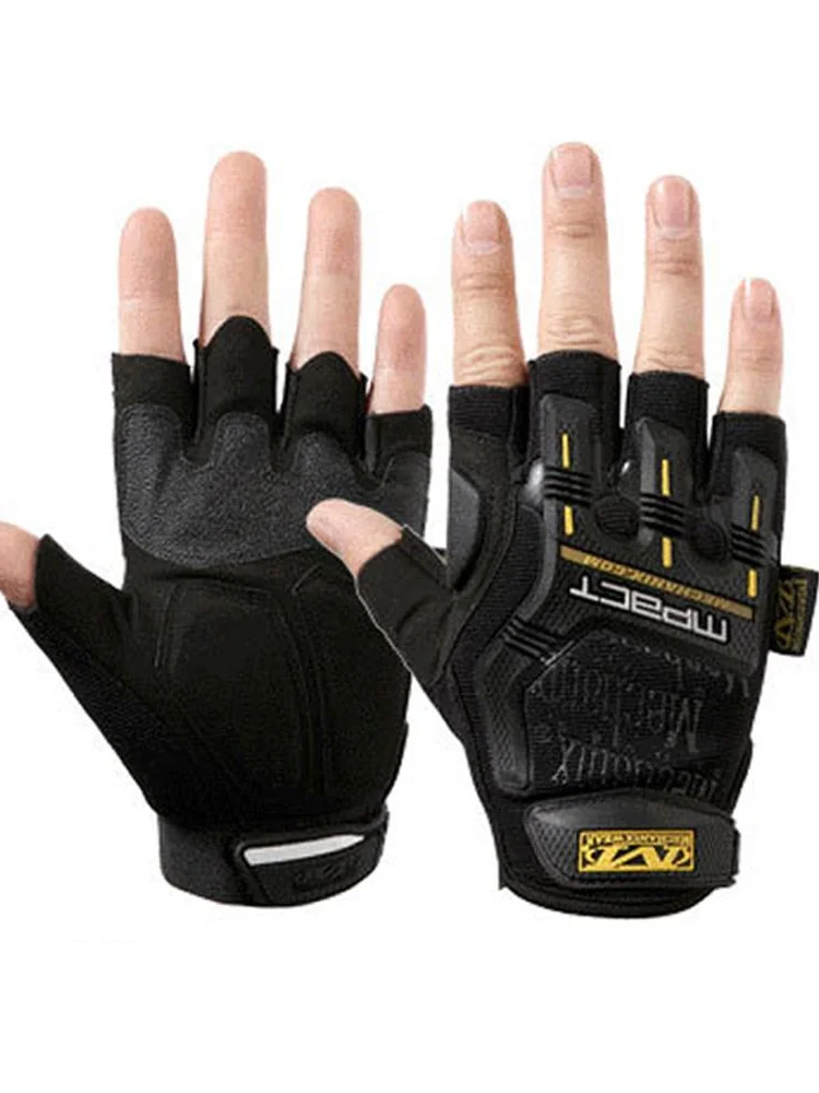 

Outdoor Tactical Fingerless Gloves Outdoor Tactical Fingerless Gloves Upgraded Version Tactical Gloves exercise